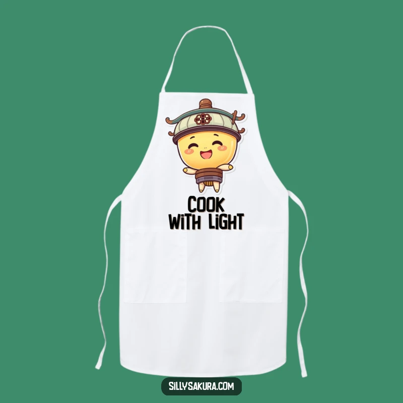 Funny Bobbing Lantern Apron - Cook Up Smiles in the Kitchen