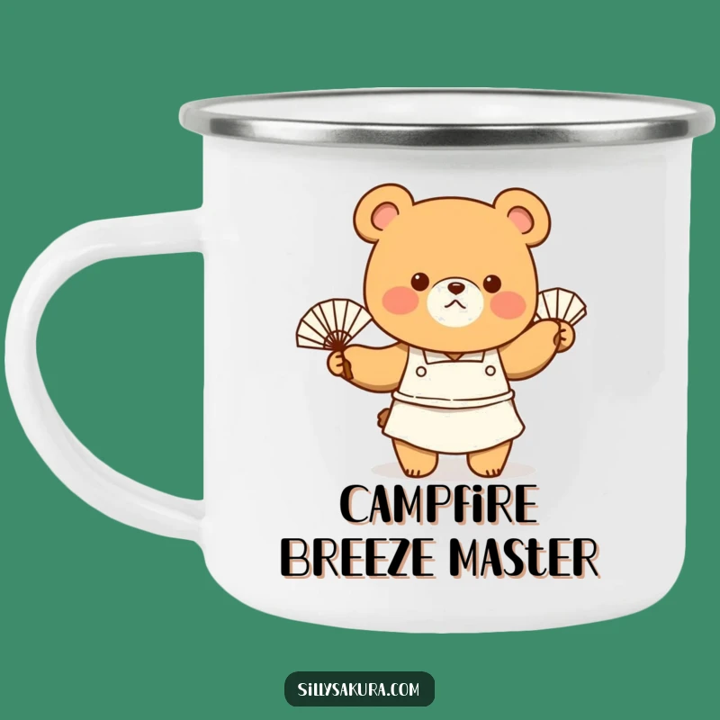 Funny Bear Chef Camping Mug: Durable & Hilarious for Outdoor Cooking