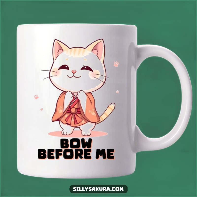 Funny Cat Kimono Mug - Adorable and Hilarious Gift for Cat Lovers!