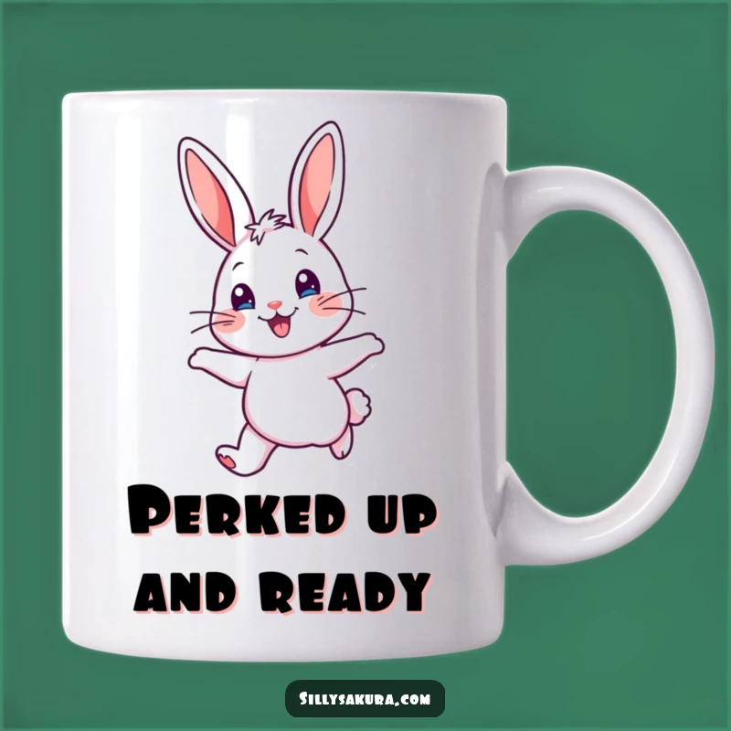 Funny Cheerful Rabbit Mug: A Delightful Gift for Happy Moments and Coffee Lovers