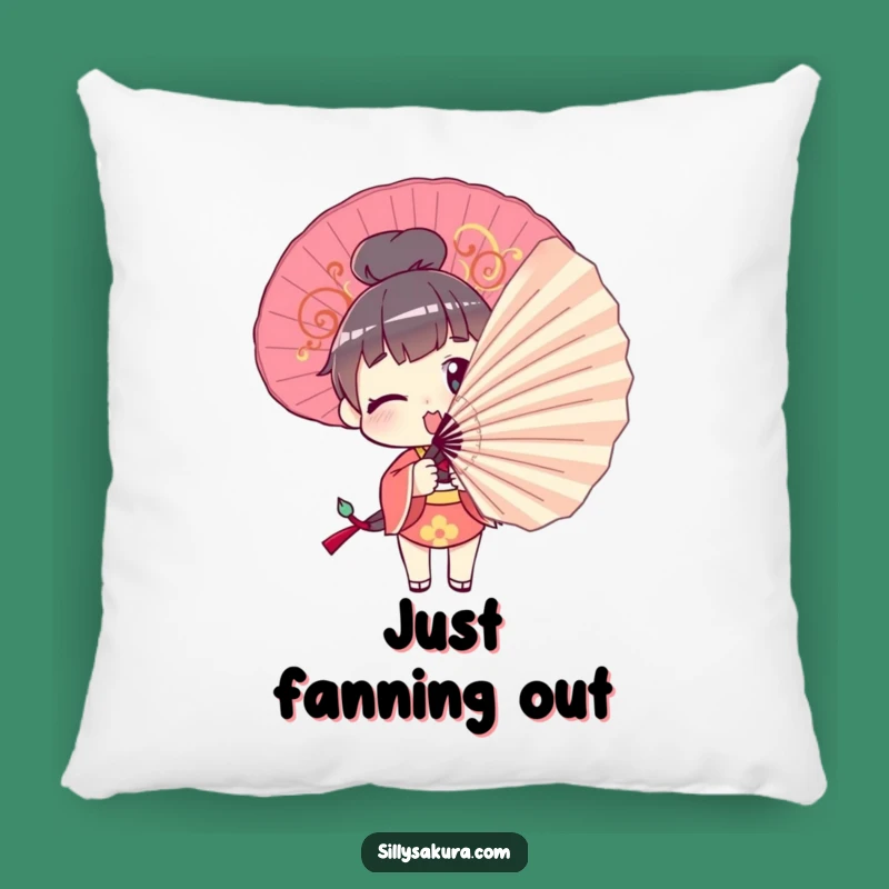 Funny Pillow: Cozy Fan Pose Comfort, Soft and Funny Gift