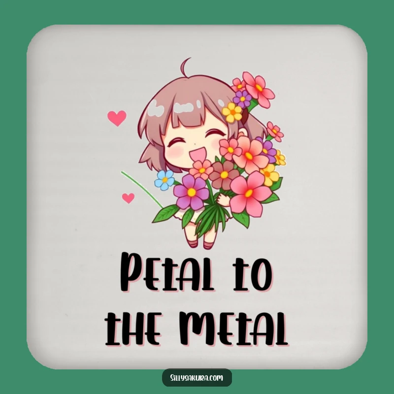 Funny Flower Coasters: Protect Surfaces with Floral Flair!