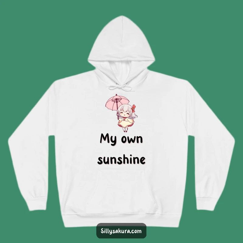 Funny Parasol Character Hoodie: Cozy Style & Humorous Sophistication