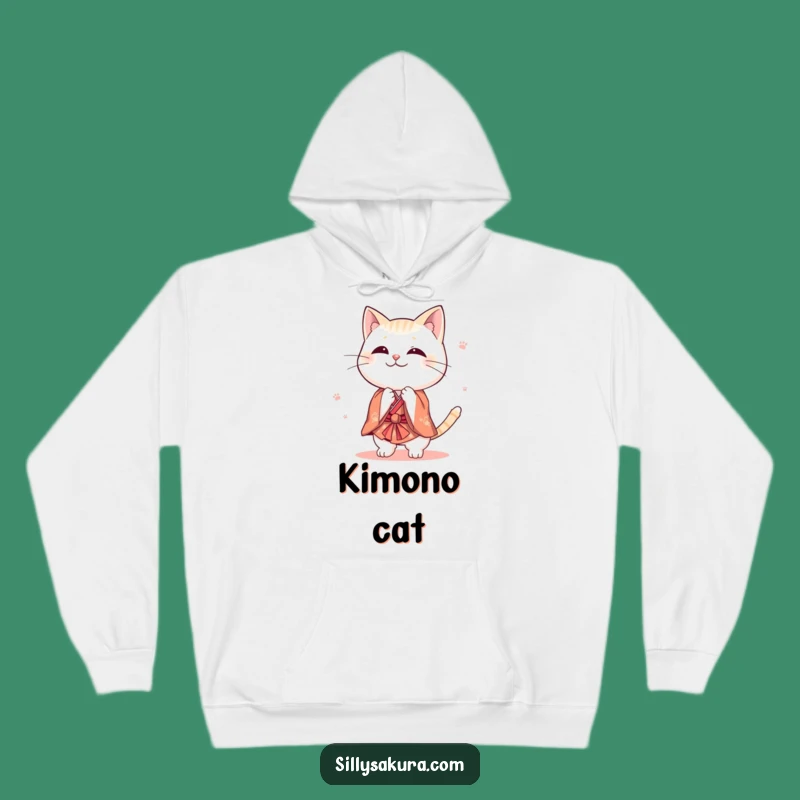 Funny Cat Kimono Hoodie - Cozy Comfort and Adorable Humor!