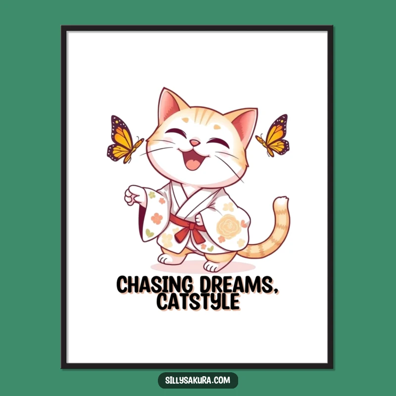 Funny Free Printable Cat Wall Art - Delighted Downloadable Decor for Charming Spaces