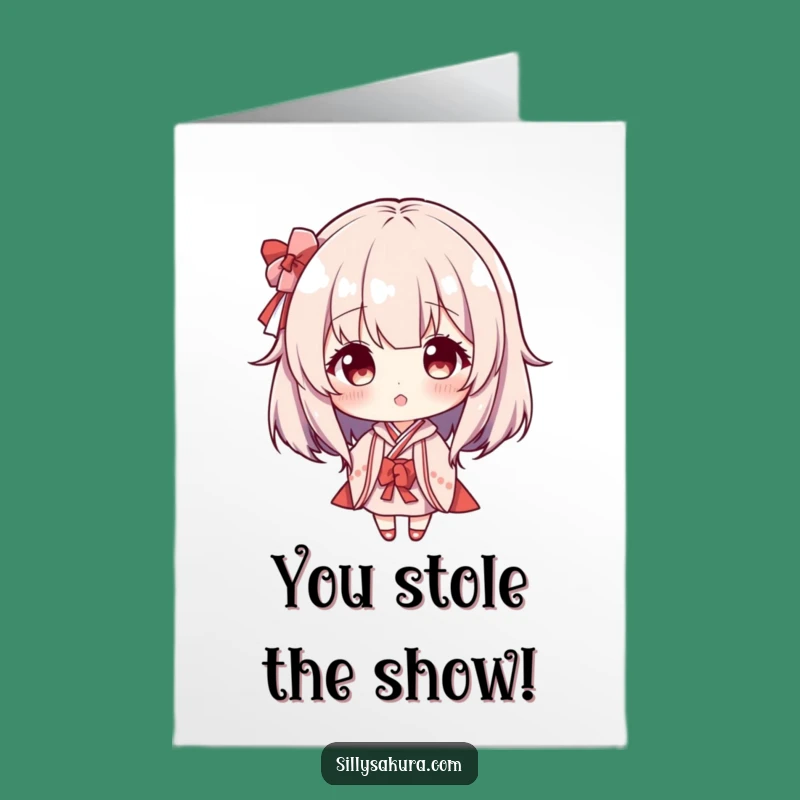 Free Printable Maiko Wig Card - Celebrate with Playful Charm!