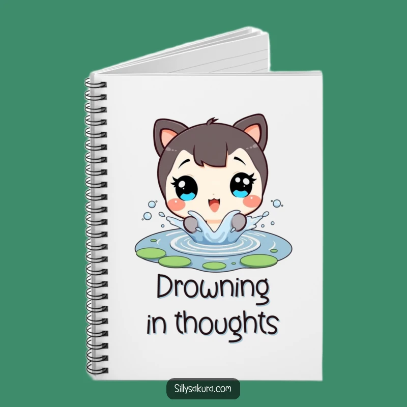 Funny Journal: Character's Pond Adventures, Perfect for Notes and Happy Thoughts