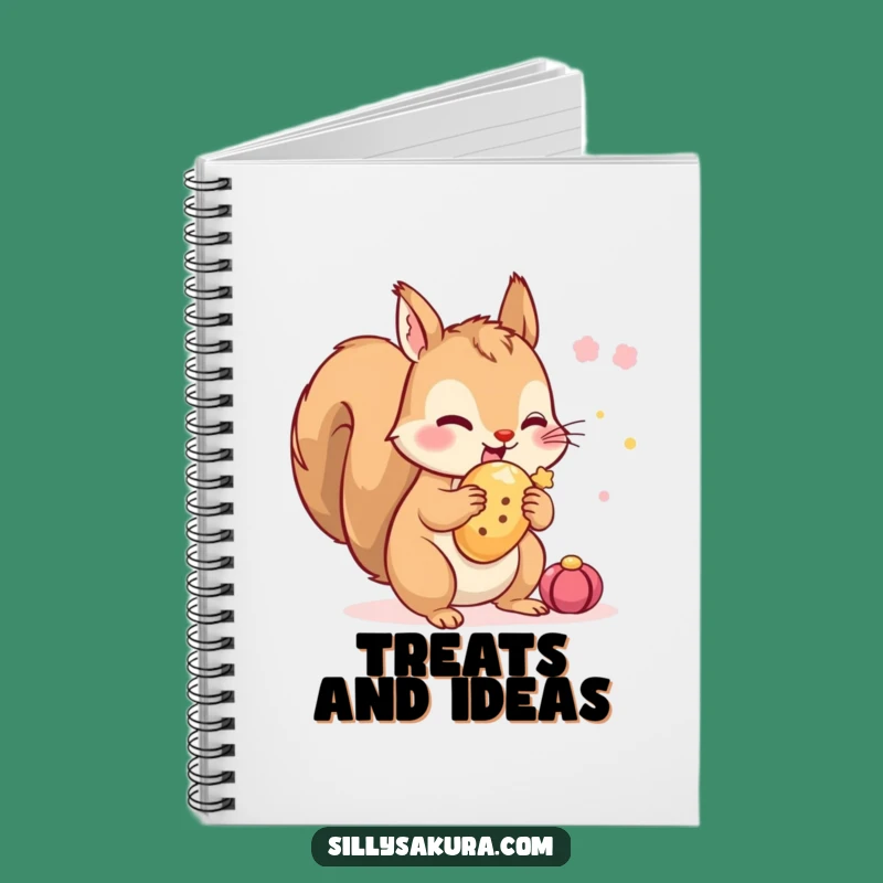 Funny Squirrel Festival Notebook: Jot Down Ideas with a Secret Stash