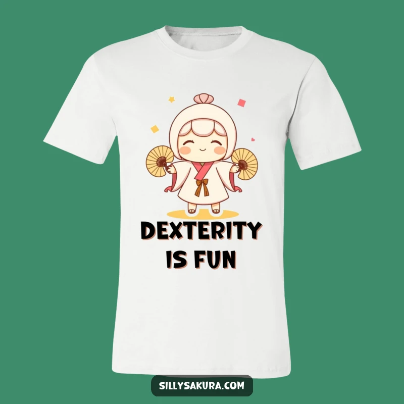 Funny Kokeshi Doll T-Shirt: Playful Juggling Character Tee, Perfect Funny Gift