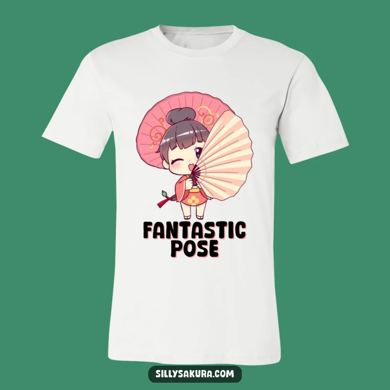 Funny T-Shirt: Comical Fan Pose Design, Hilarious Moment Funny Gift