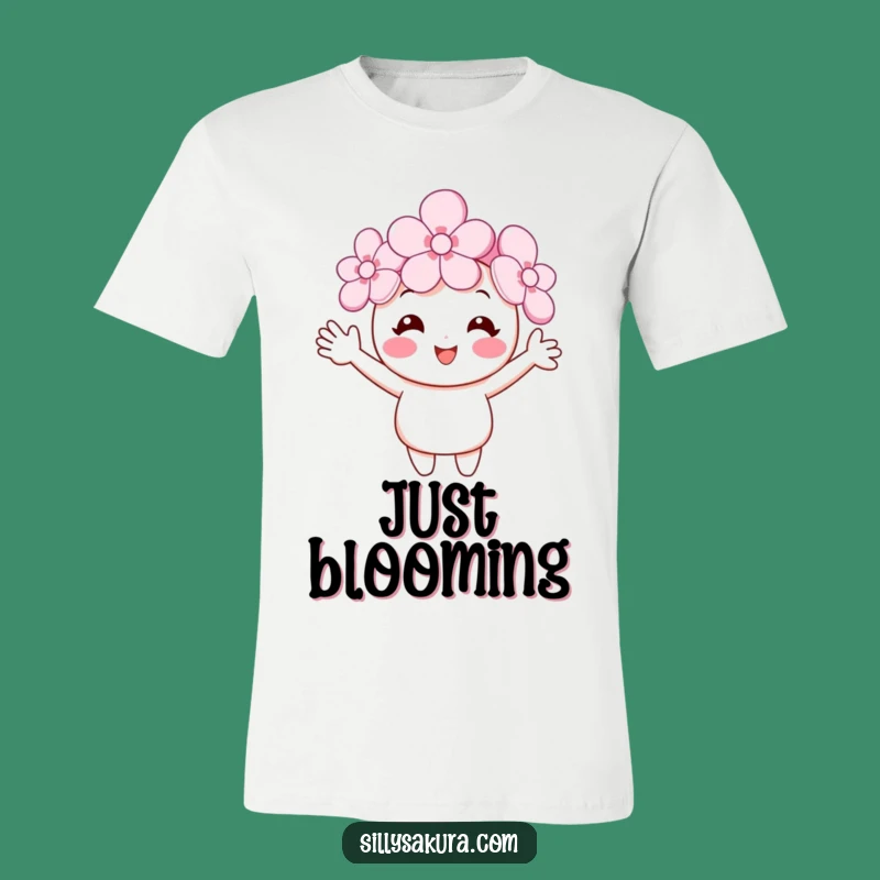 Funny Cherry Blossom T-Shirt - Spread Smiles This Spring!