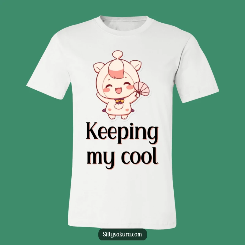 Funny Cool Character T-Shirt: Keep Your Cool with this Fan Design - Great Gift!