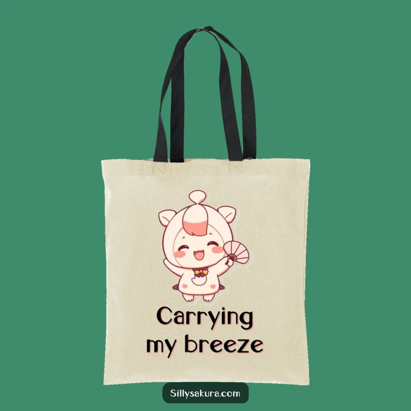 Funny Cool Character Tote Bag: Carry Your Coolness - Great Gift!